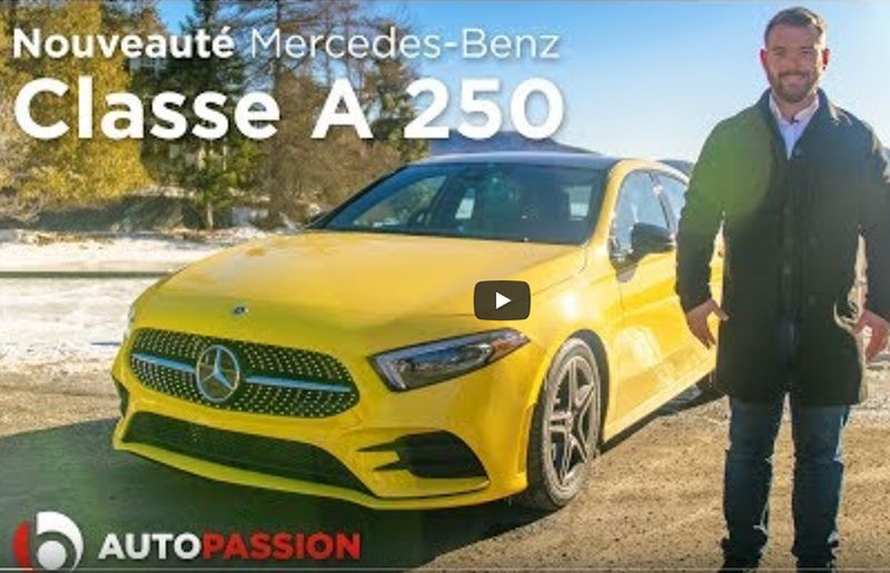 2019 Mercedes-Benz Classe A - essai routier - La crème technologique!